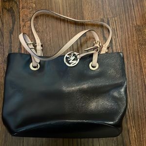 New Michael kors leather tote bag